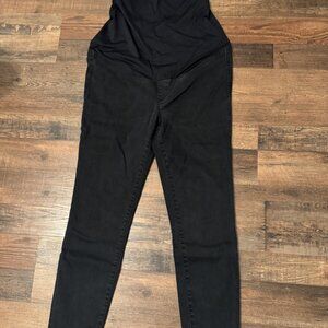 Madewell Black Slim-Fit Maternity Jeans